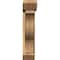 Ekena Millwork Funston Slat Rough Sawn Bracket w/ Offset Brace, Western Red Cedar, 6"W x 24"D x 28"H BKT0604X24X28FST06RWR - alternate 3